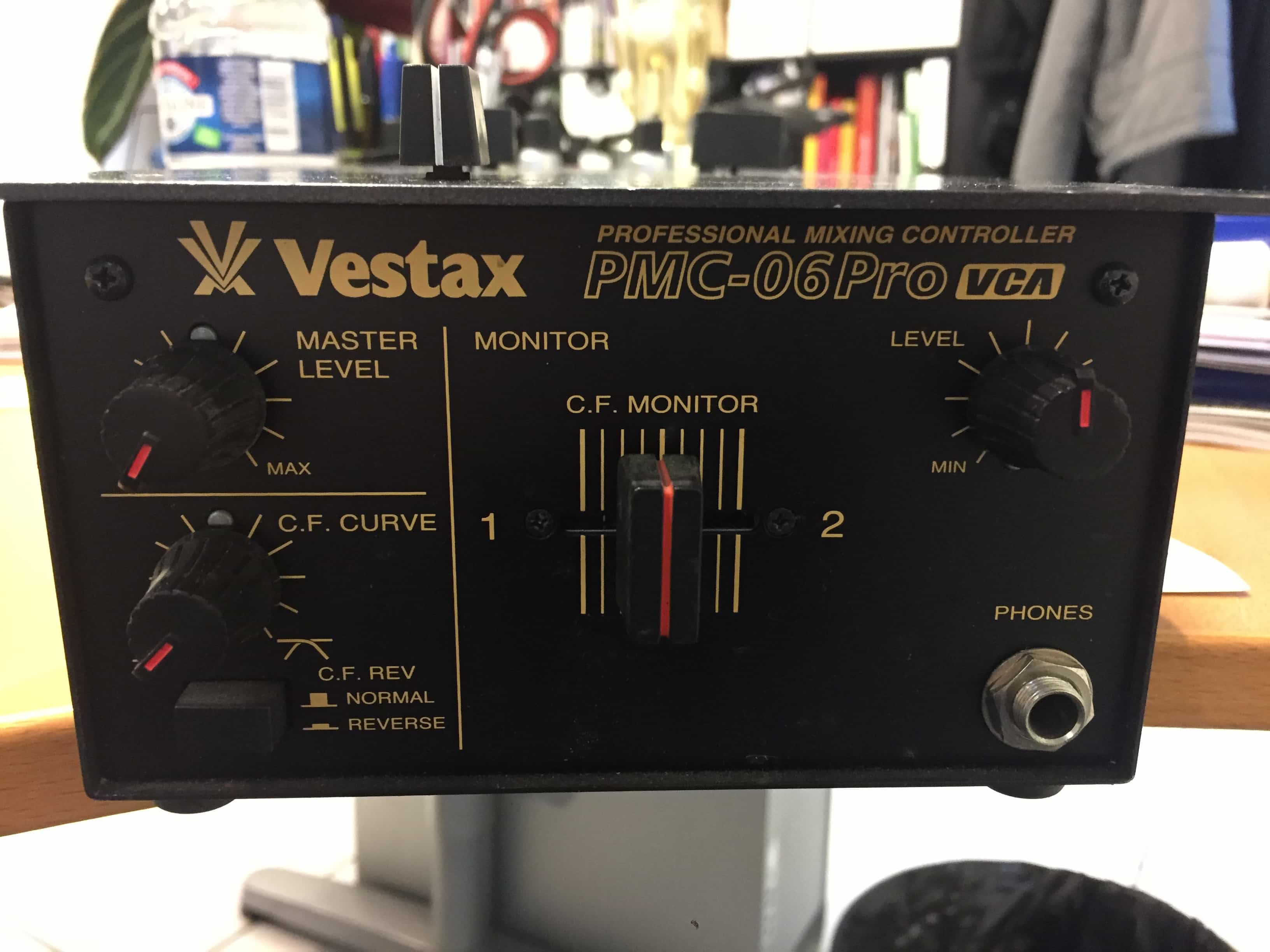 VESTAX ベスタクス PMC-06 ProA DJミキサー フェーダーメンテ-